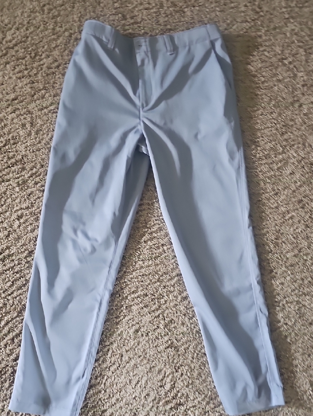 🎋Under Armour Gray Athletic Golf Pants Size 18 Or 28 Waist